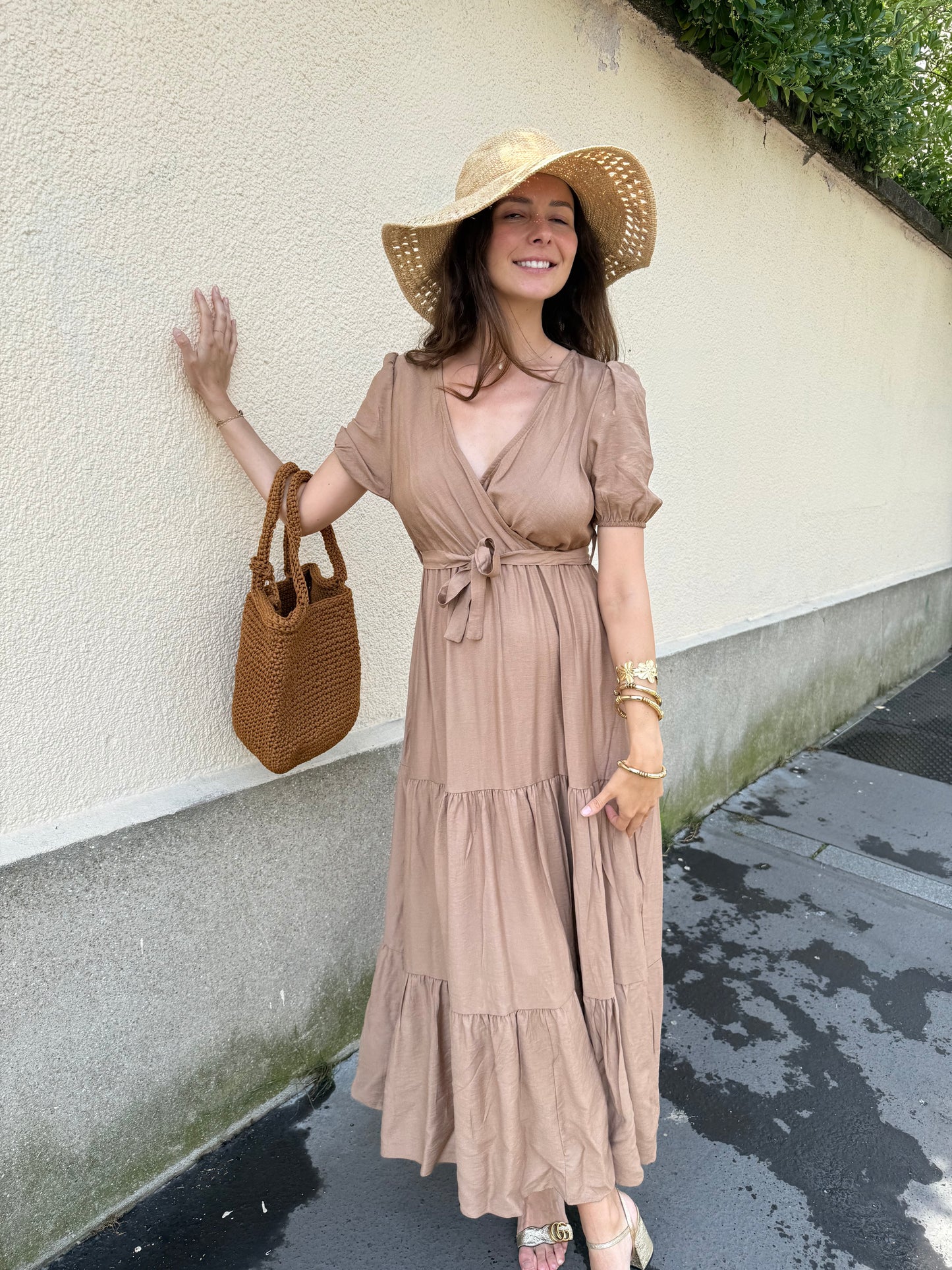 Robe Blany camel