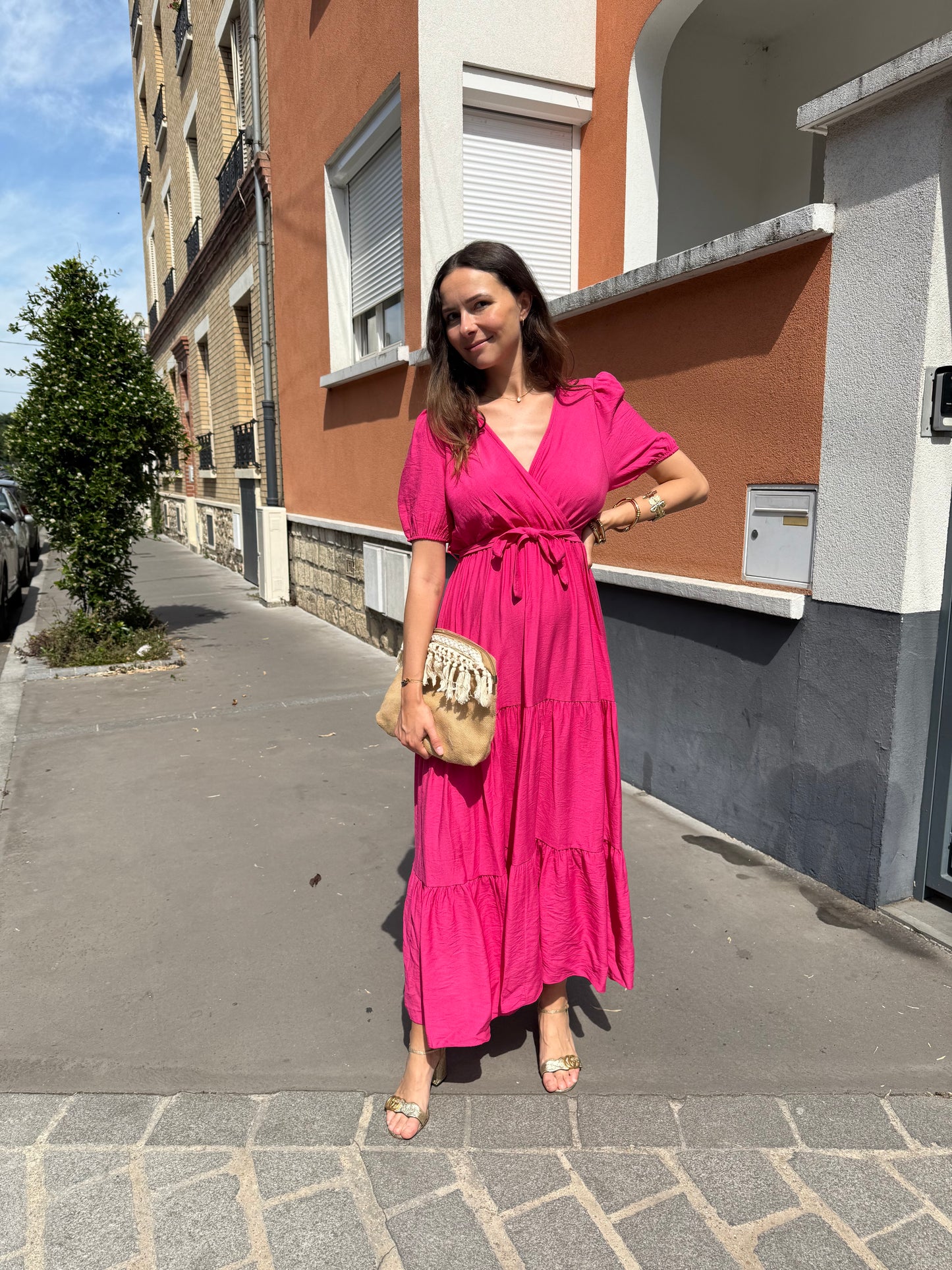 Robe Blany fushia