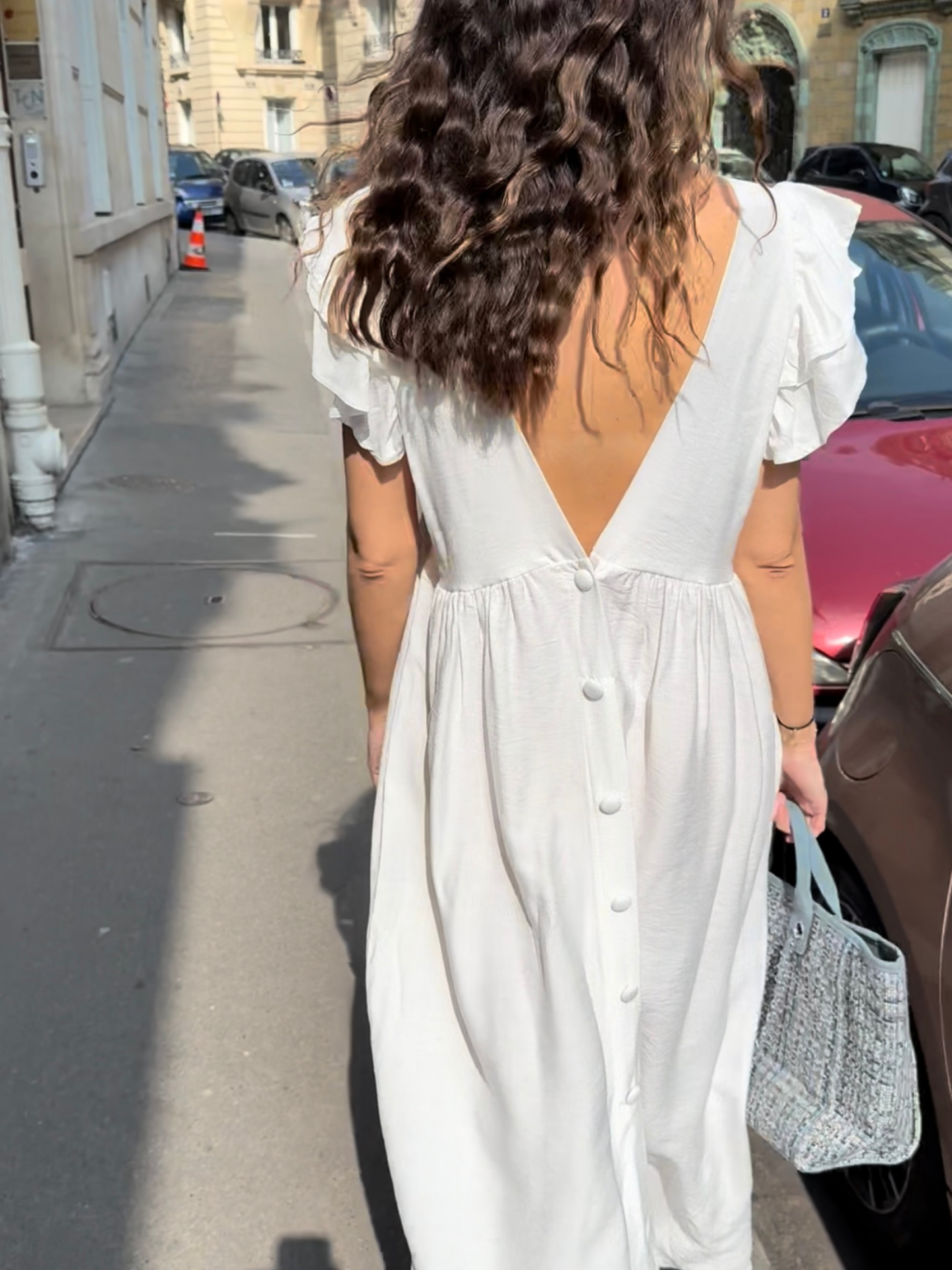 Robe Ava blanc