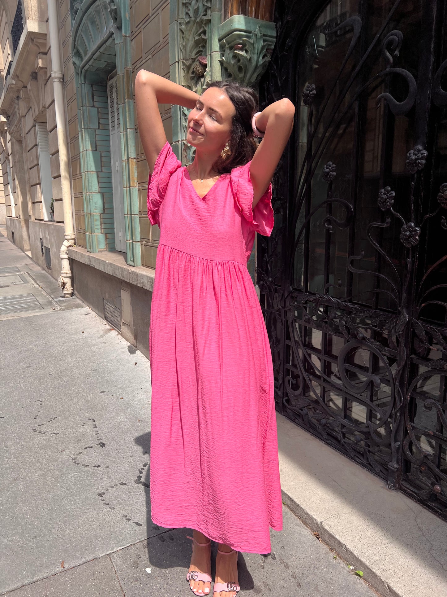 Robe Ava Fushia