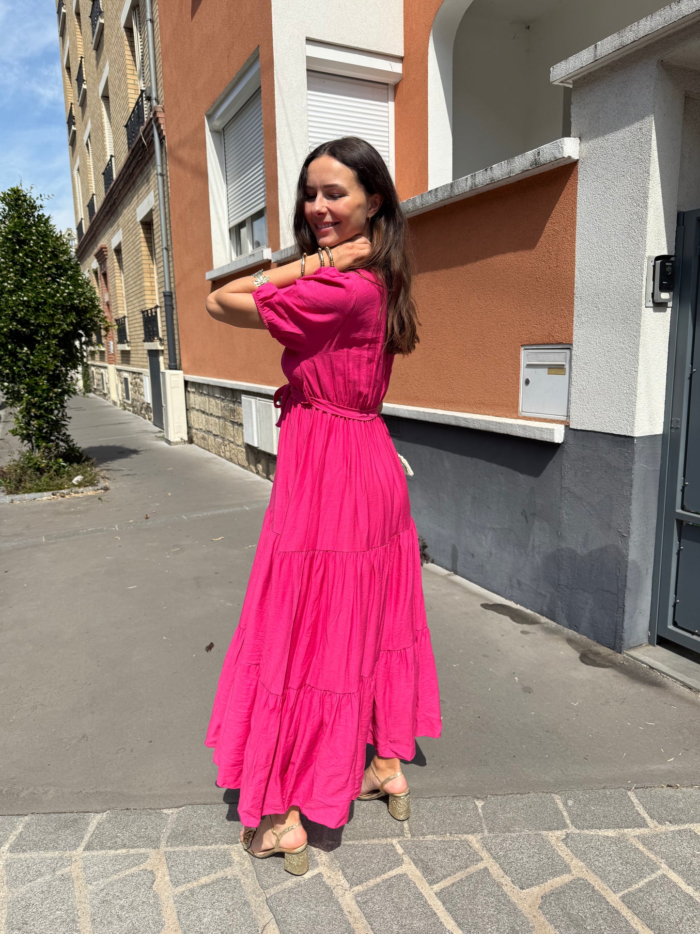 Robe Blany fushia