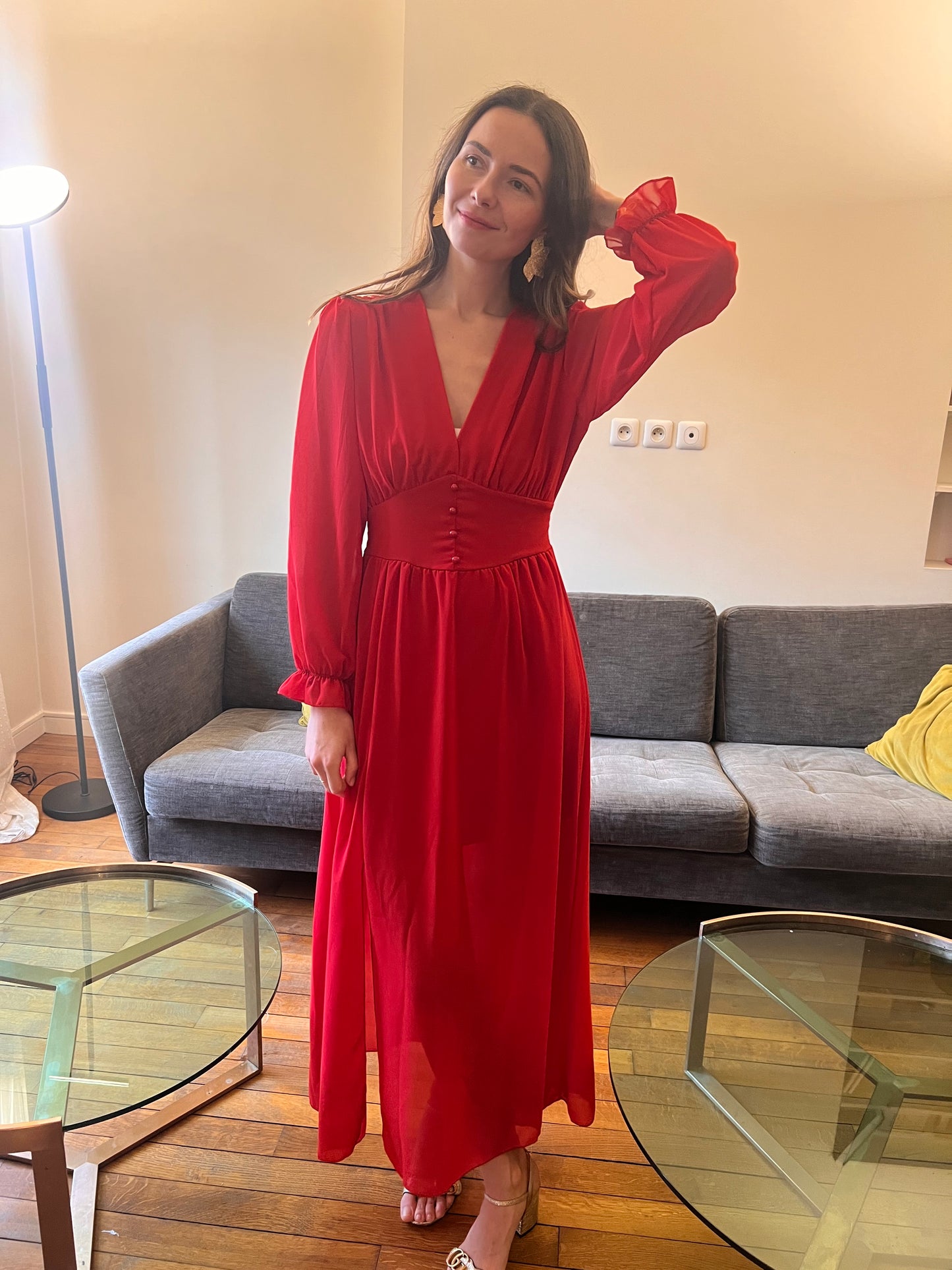 Robe Nina rouge