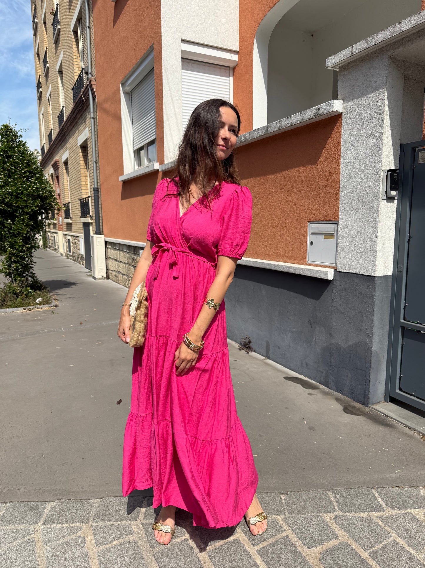 Robe Blany fushia