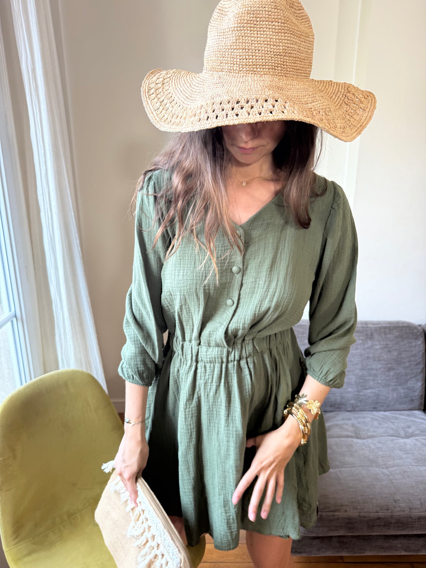 Robe Alia kaki