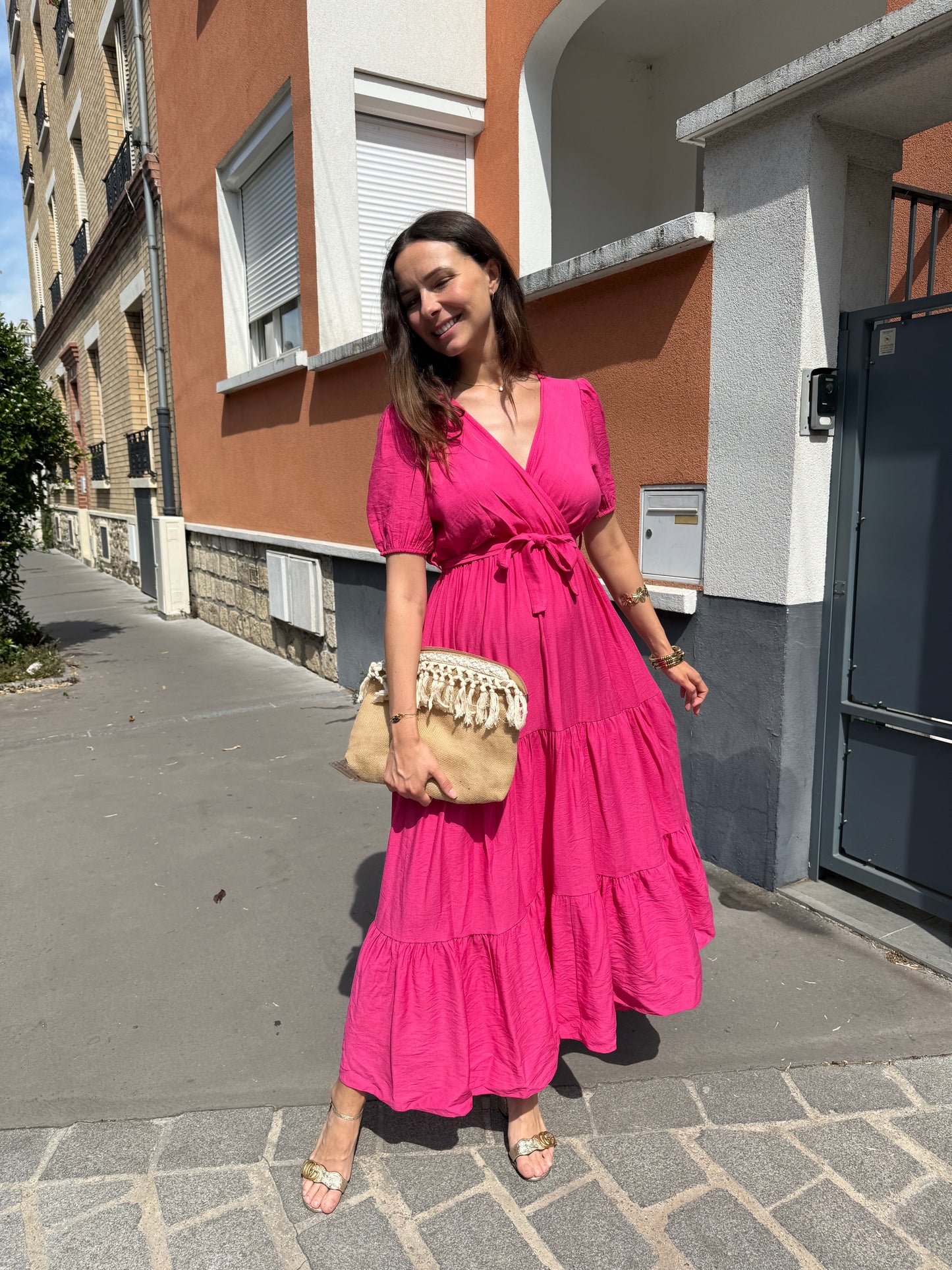 Robe Blany fushia