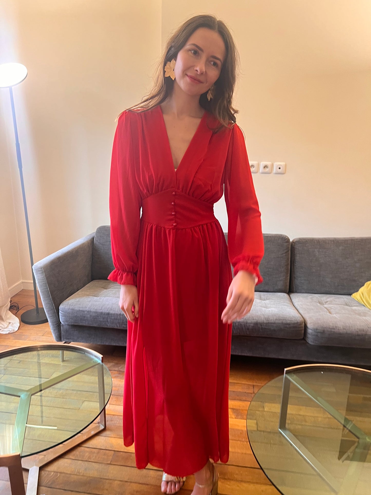 Robe Nina rouge