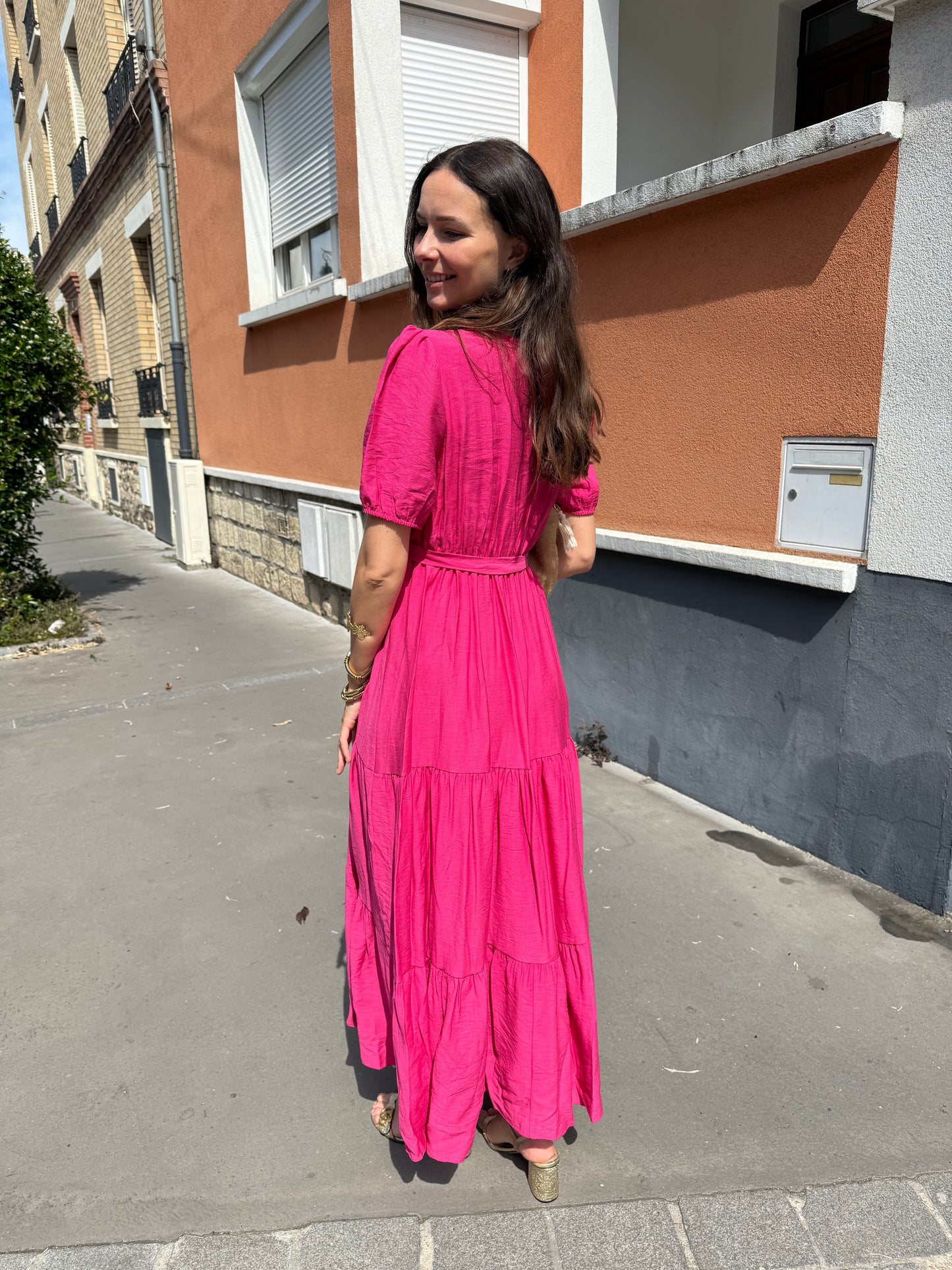Robe Blany fushia