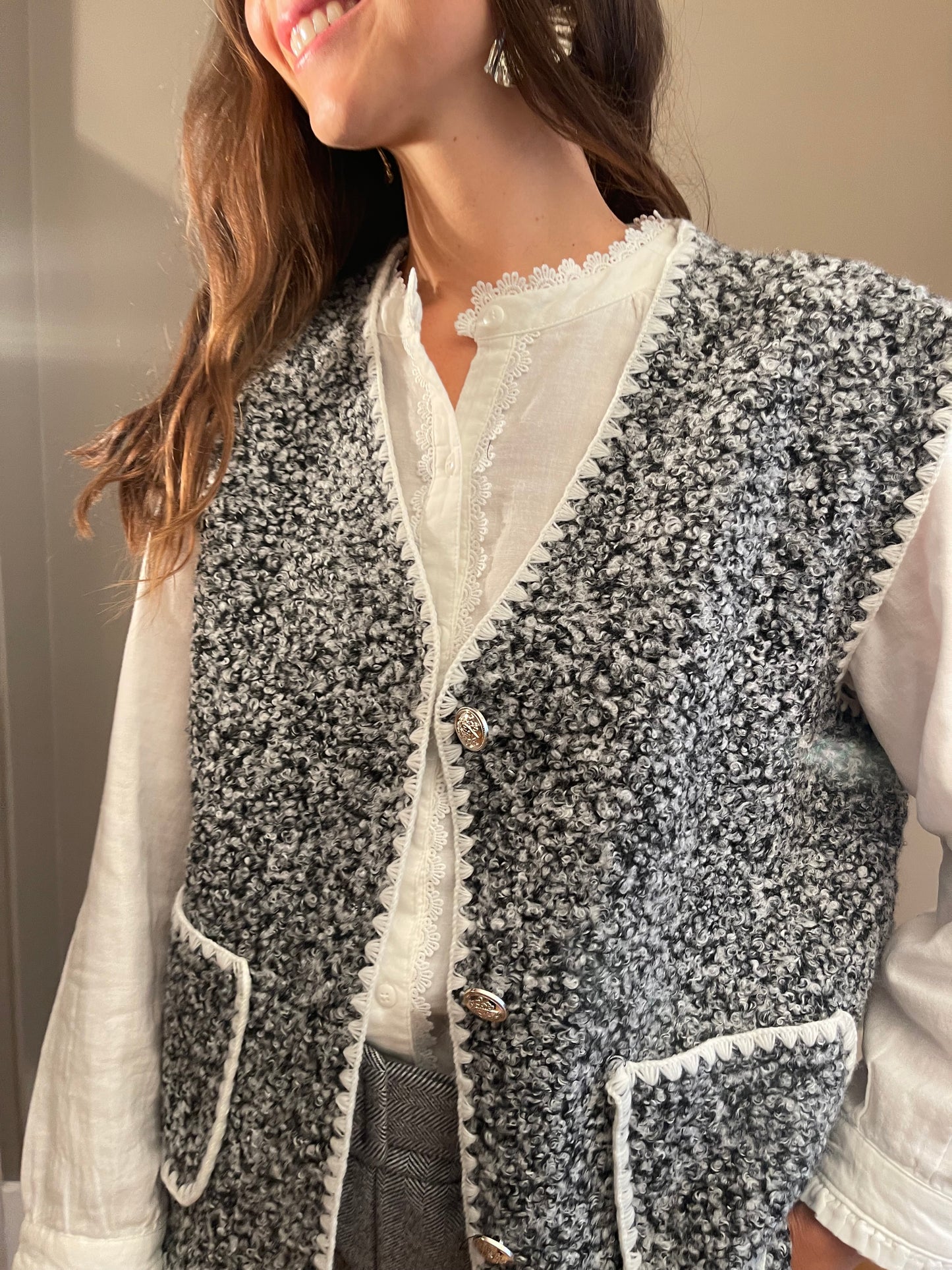 Gilet Nessa taille unique 34 au 48