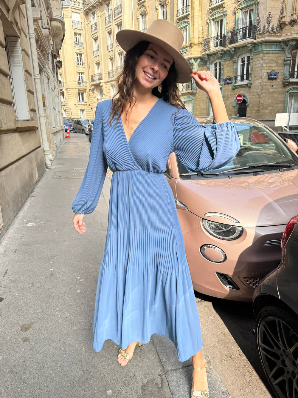 Robe Stella bleu clair