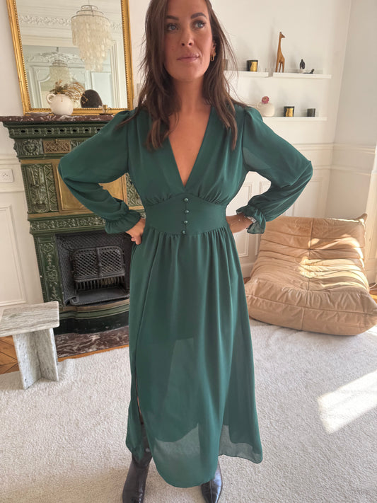 Robe Nina verte