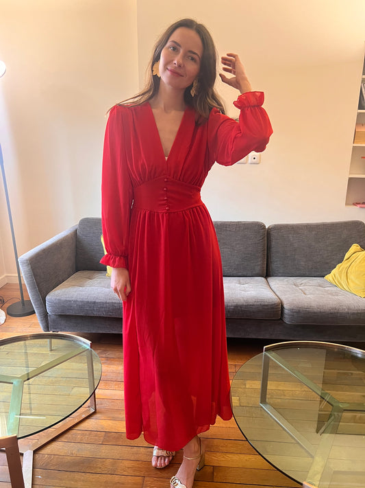 Robe Nina rouge