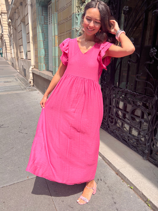Robe Ava Fushia