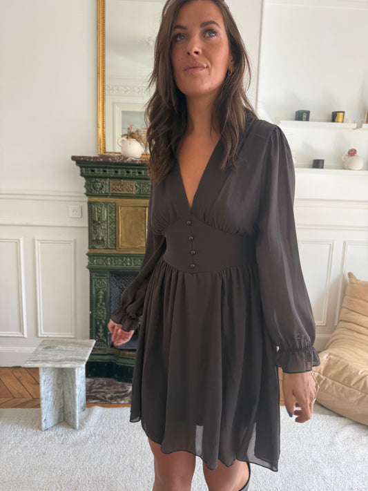 Robe Lily taupe