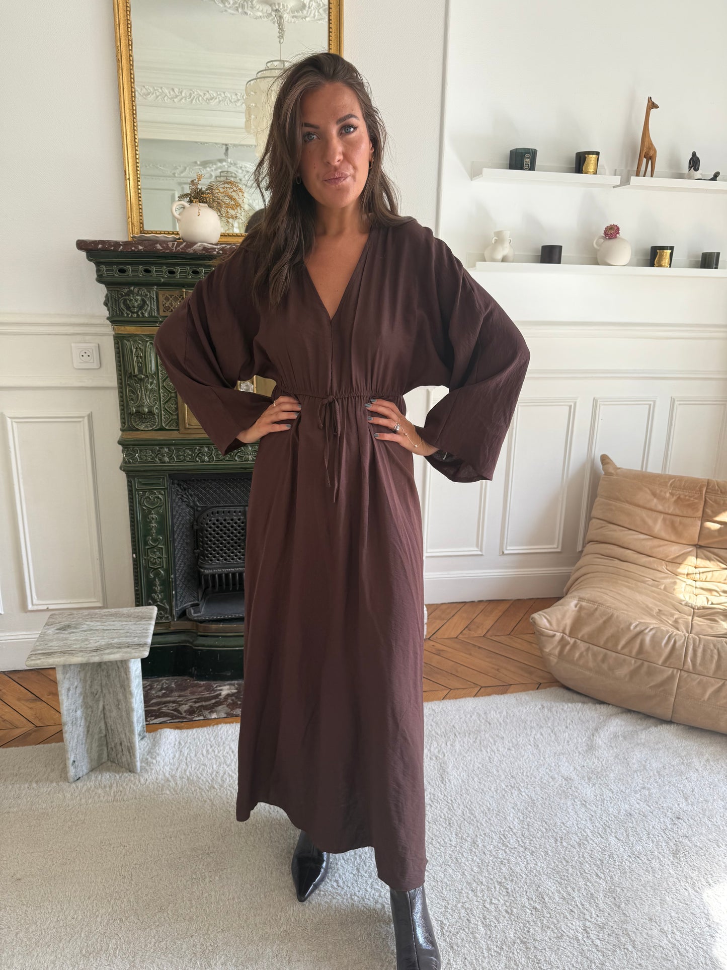 Robe Jiloa Marron