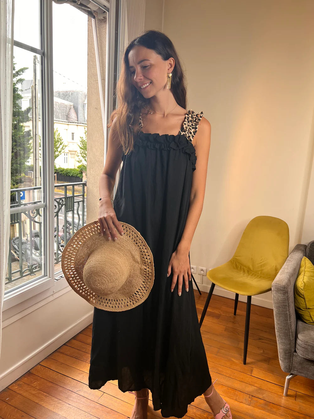 ROBE JELIA NOIR