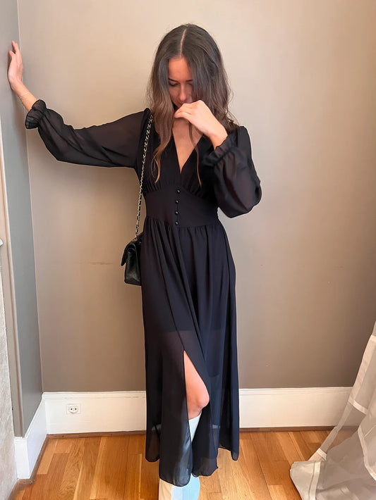 Robe NINA noir